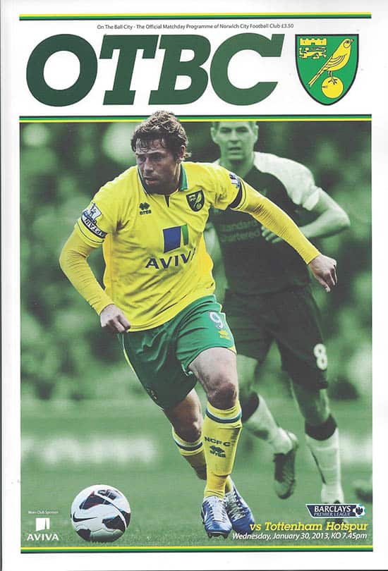 Norwich City FC v Tottenham Hotspur FC